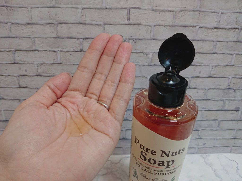 ピュアナッツソープ ホワイトローズの香り/ナチュラセラ/洗顔フォームを使ったクチコミ（2枚目）