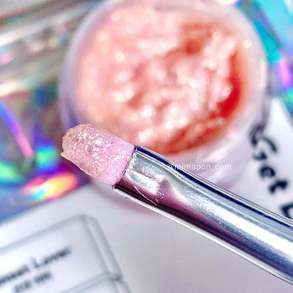 プレイモア グリッタジェルブラシ/unleashia/メイクブラシを使ったクチコミ（1枚目）