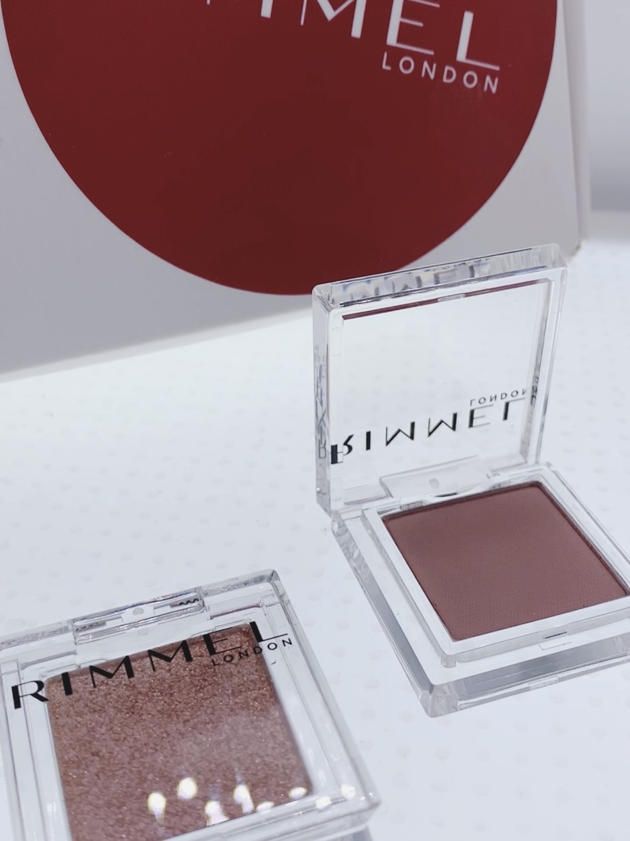 ワンダー キューブ アイシャドウ パール P002 バレエピンク キューブ/リンメル ロンドン/単色アイシャドウを使ったクチコミ（1枚目）