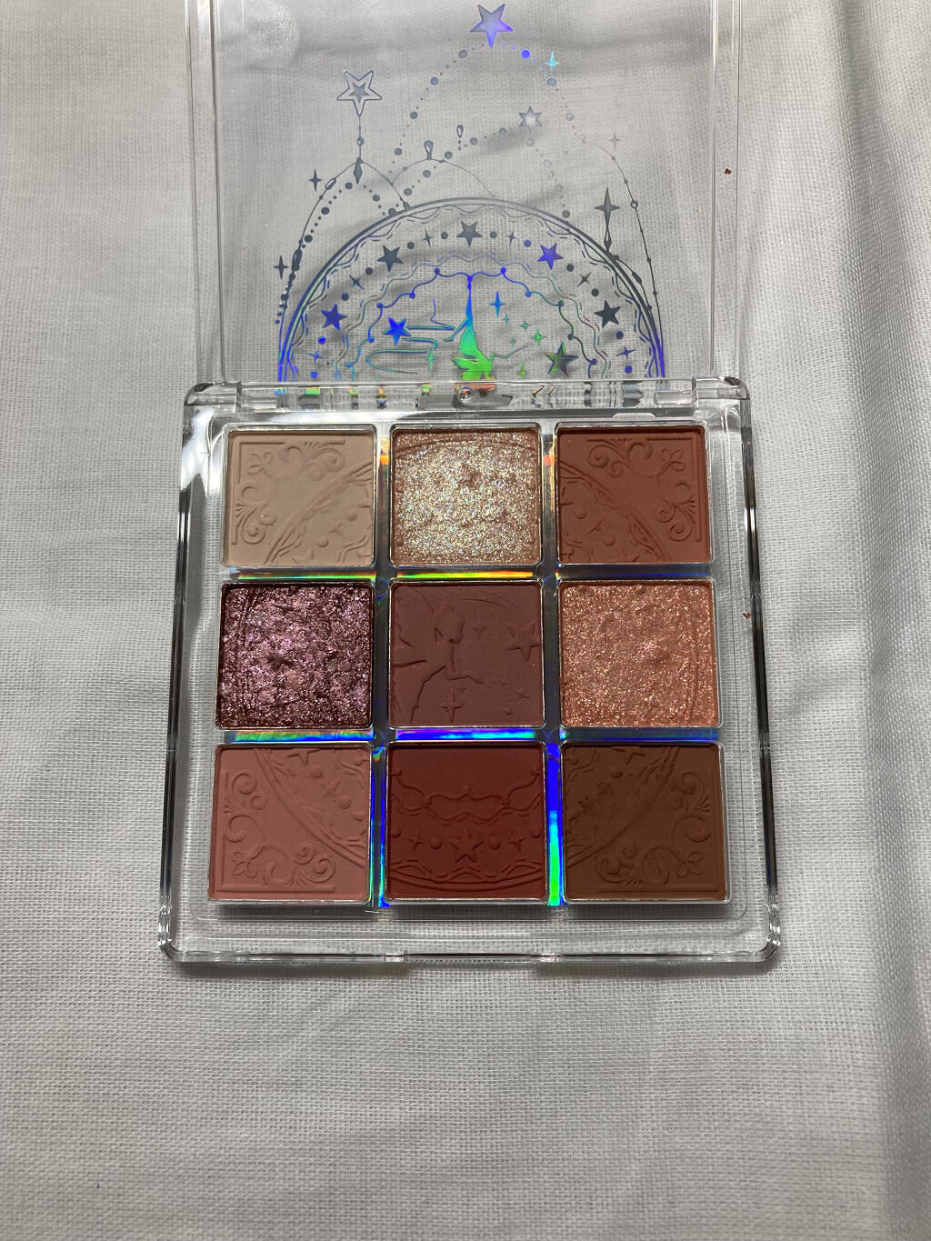 クォーツ 9色アイシャドウパレット(ドリームランドアイシャドウ)/ZEESEA/アイシャドウパレットを使ったクチコミ（2枚目）