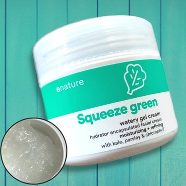 eNature Squeeze Green Watery Tonerのクチコミ「
⁡enature スクイーズグリーンライン
水分鎮静スキンケア5点セットを使ってみました✨
.....」（3枚目）