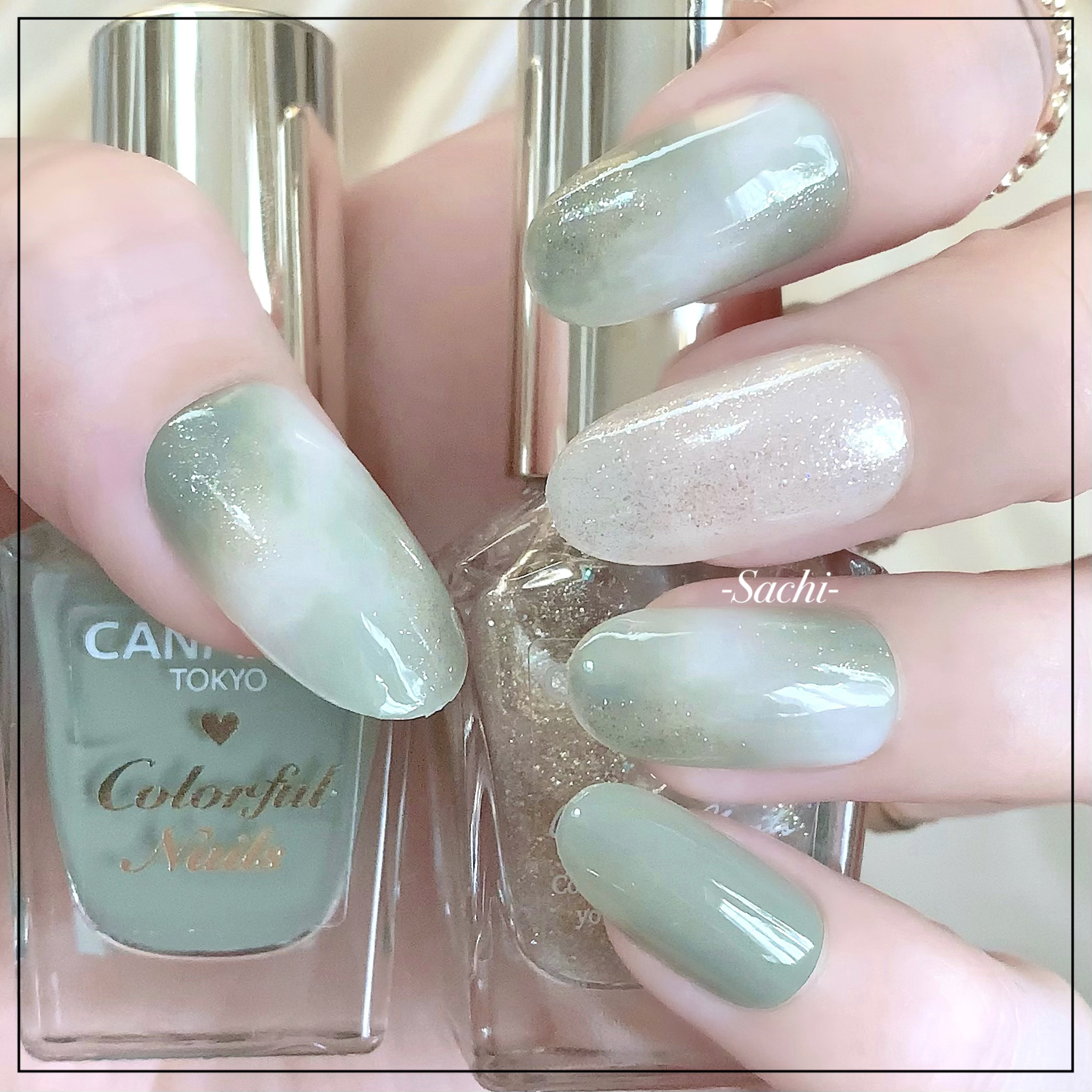 カラフルネイルズ/キャンメイク/マニキュアを使ったクチコミ（1枚目）