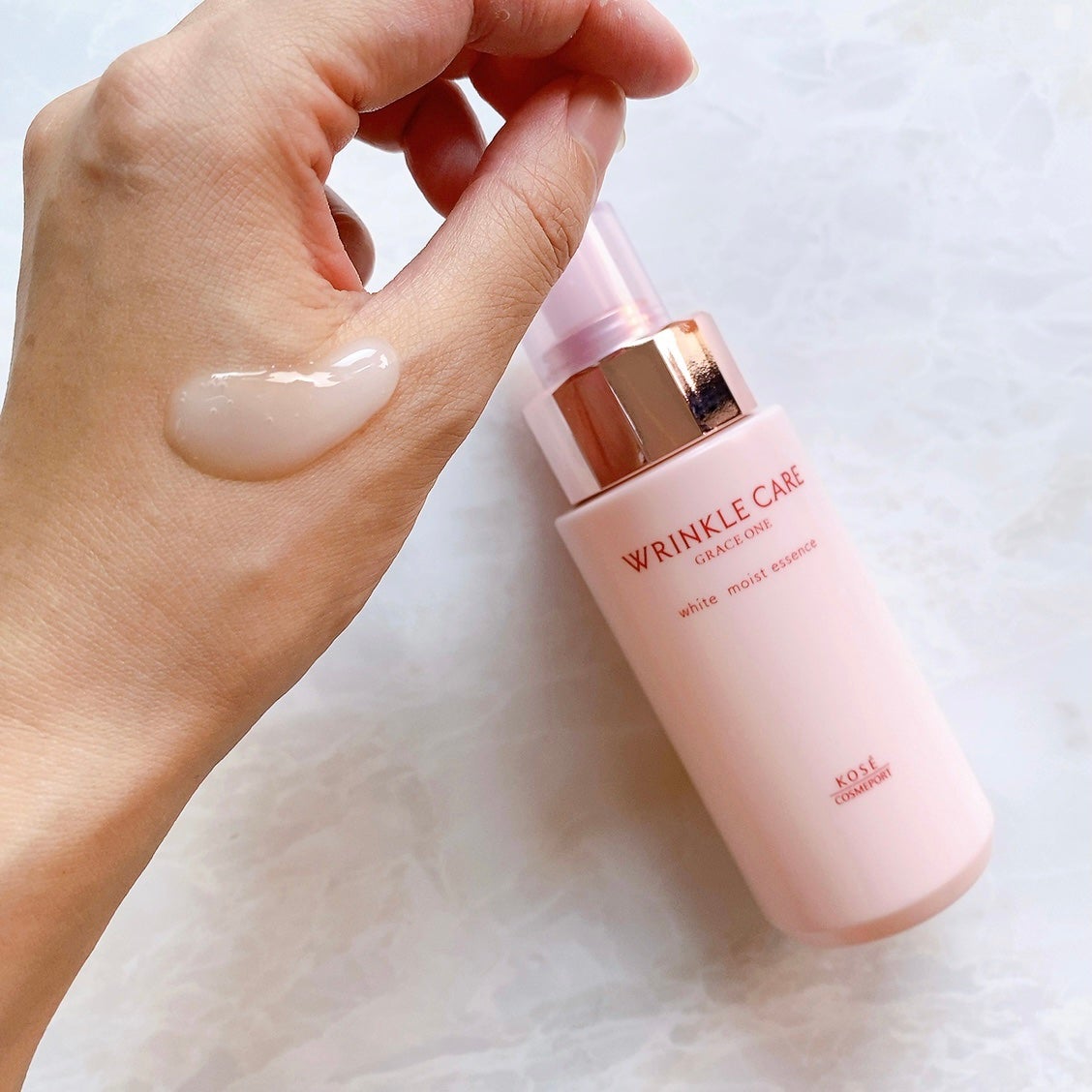 リンクルケア ホワイト モイストエッセンス/グレイスワン/オールインワン化粧品を使ったクチコミ(3枚目)