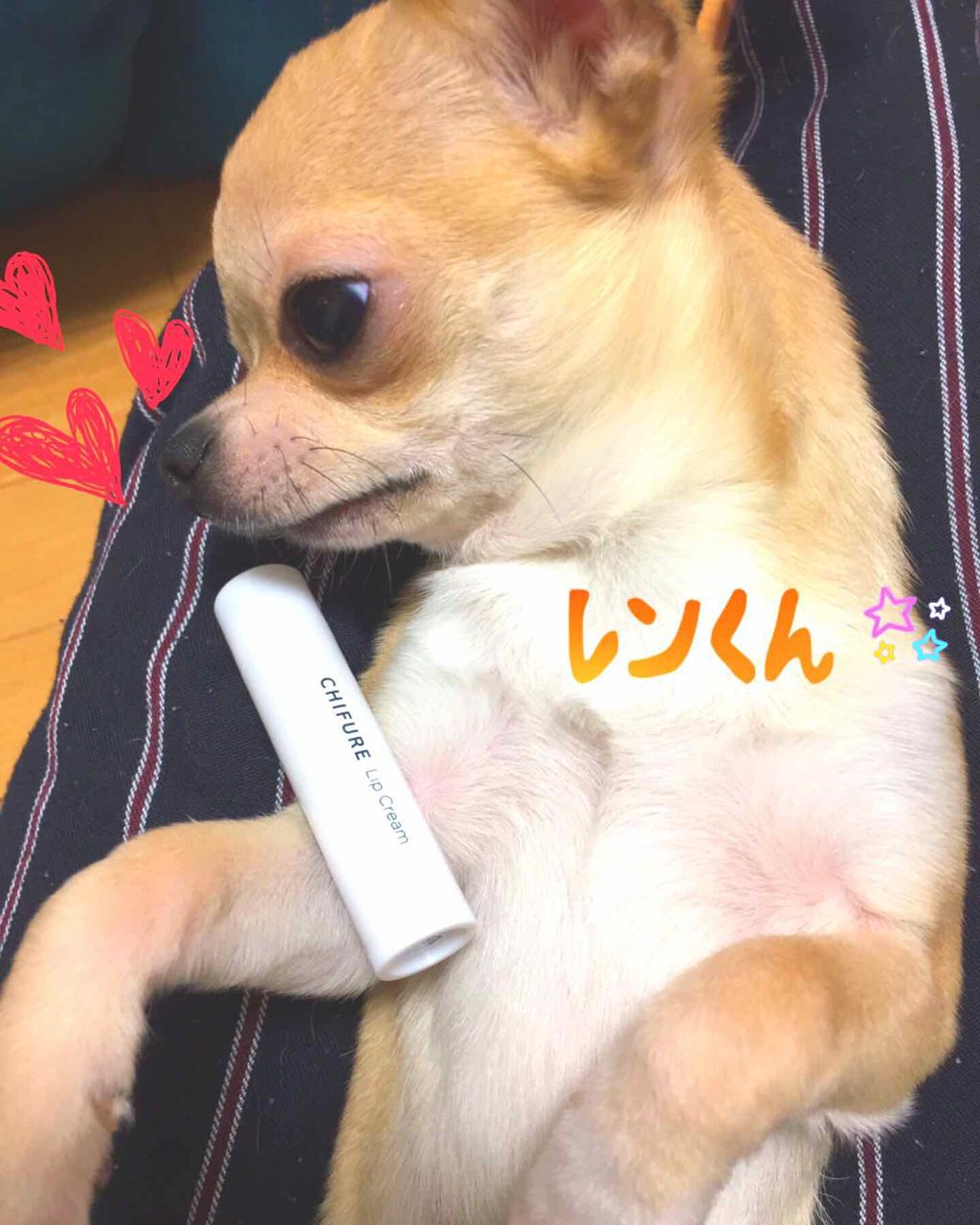 ちふれ リップ クリームのクチコミ「LIPSで話題になってるちふれのリップクリーム！
気になって購入してきました！！！

LIPS.....」（2枚目）