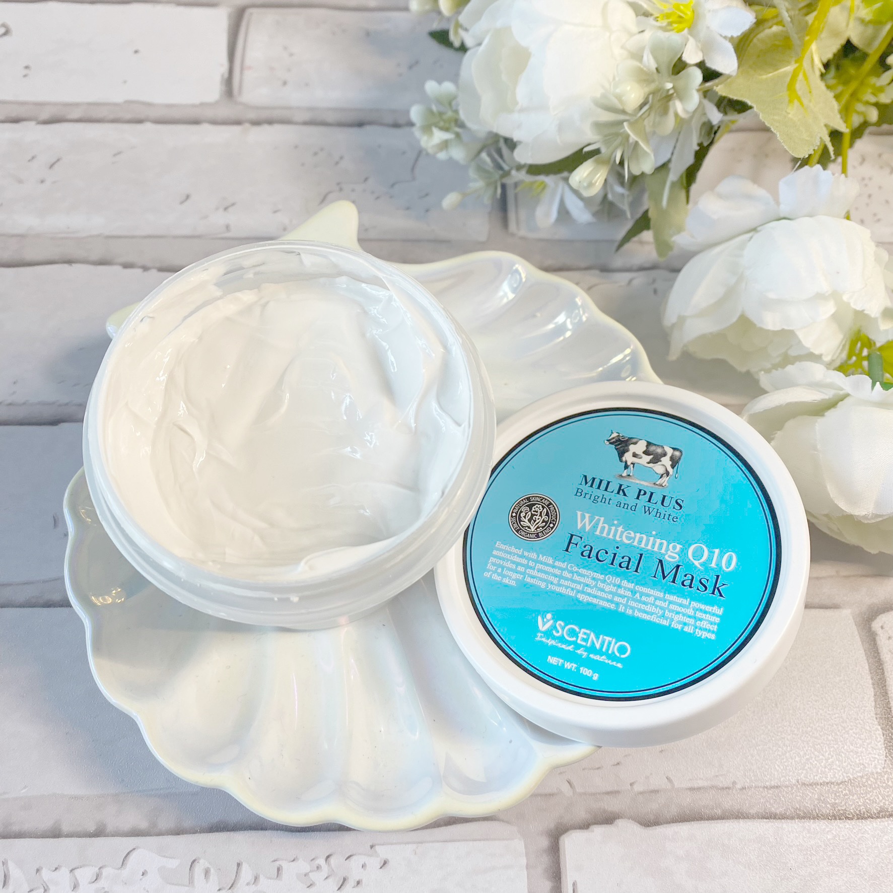 ミルクホワイトQ10フェイシャルマスク/Beauty Buffet/シートマスク・パックを使ったクチコミ（2枚目）