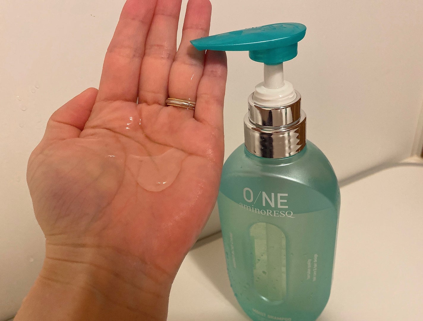 ワン アミノレスキューモイストシャンプー/トリートメント/アミノレスキュー/市販シャンプーを使ったクチコミ(2枚目)