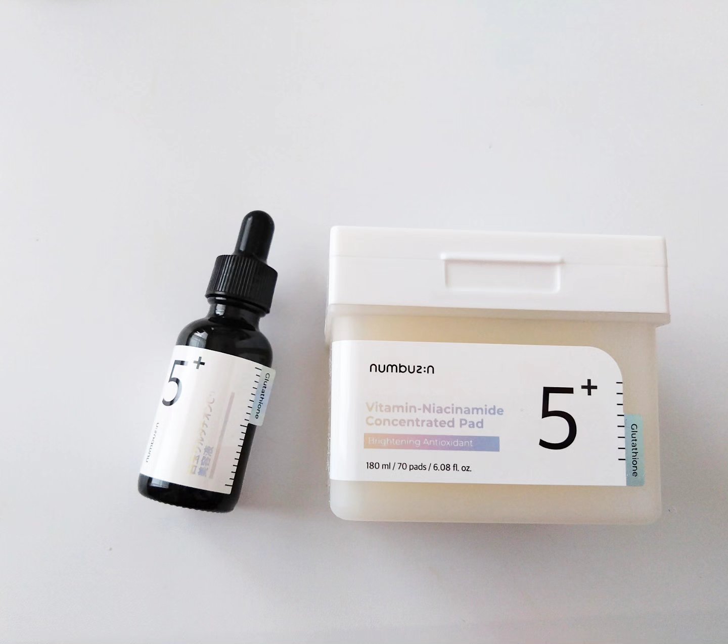 5番 白玉グルタチオンＣ美容液/numbuzin/美容液を使ったクチコミ（1枚目）