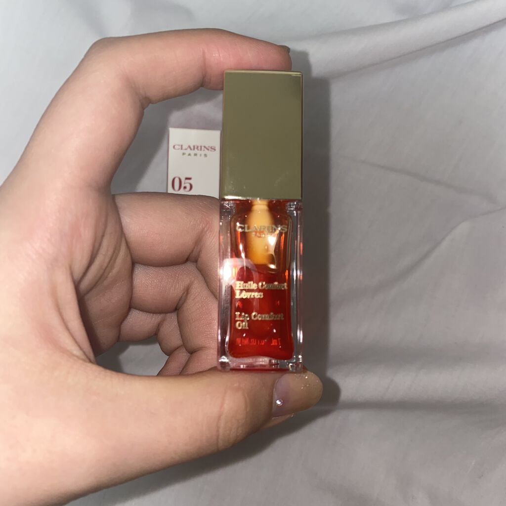 コンフォート リップオイル /CLARINS/リップグロスを使ったクチコミ（1枚目）
