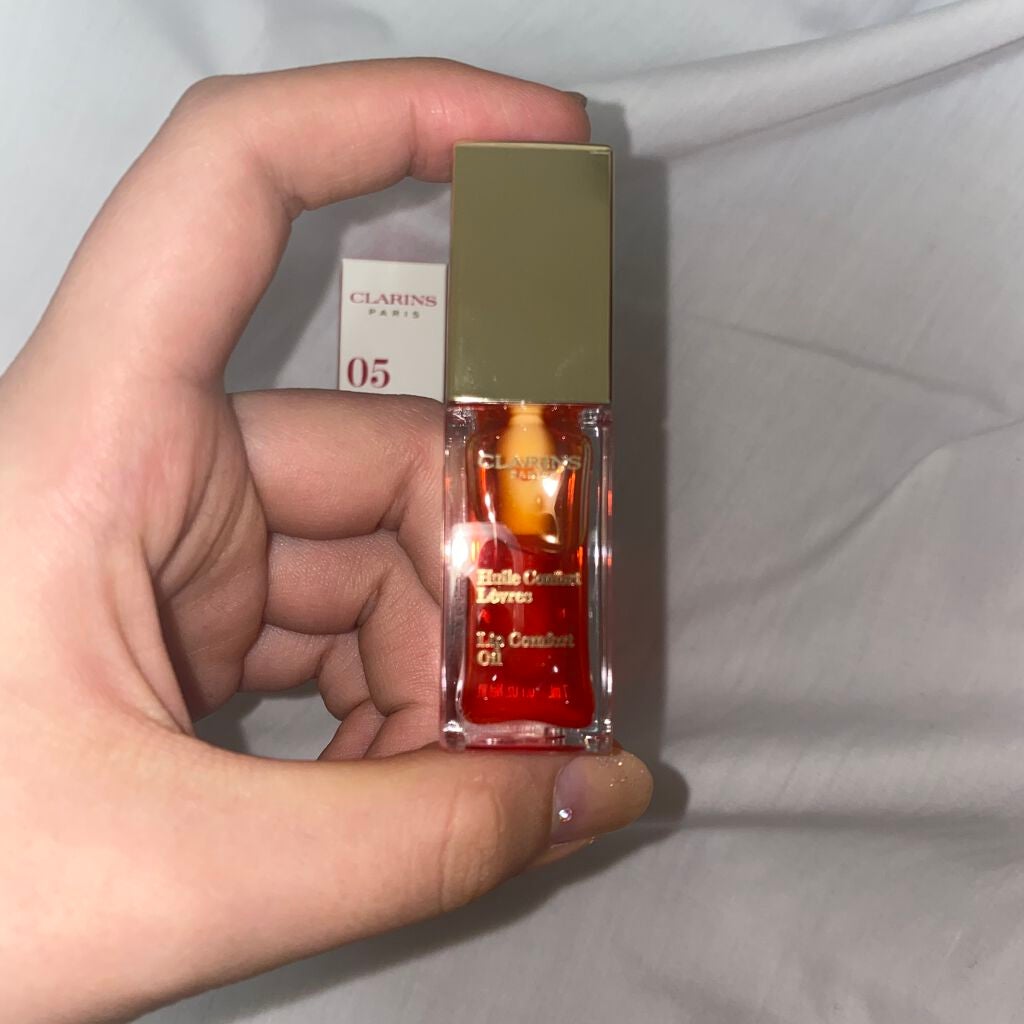 コンフォート リップオイル /CLARINS/リップグロスを使ったクチコミ(1枚目)