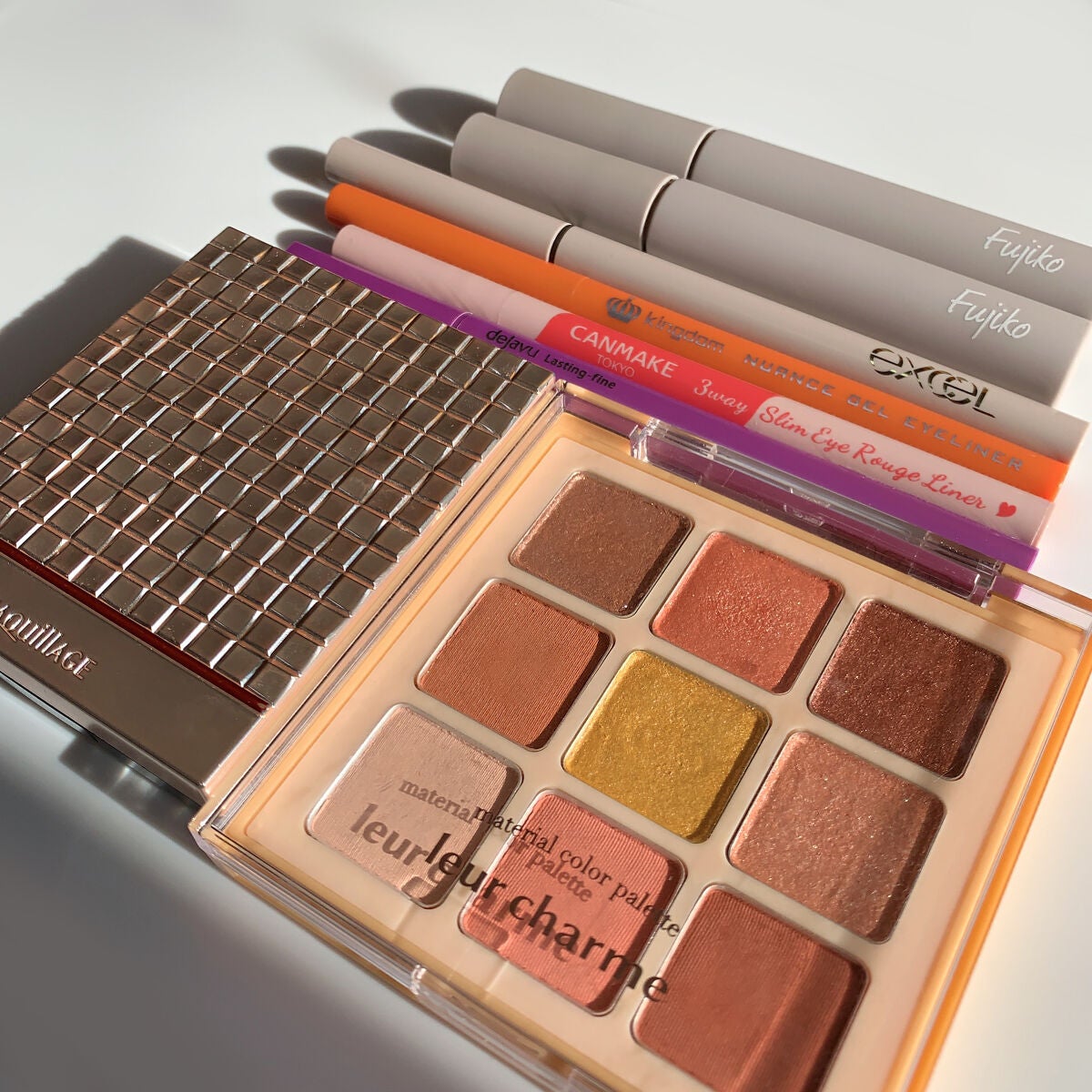 ドラマティックスタイリングアイズS/マキアージュ/アイシャドウパレットを使ったクチコミ(4枚目)