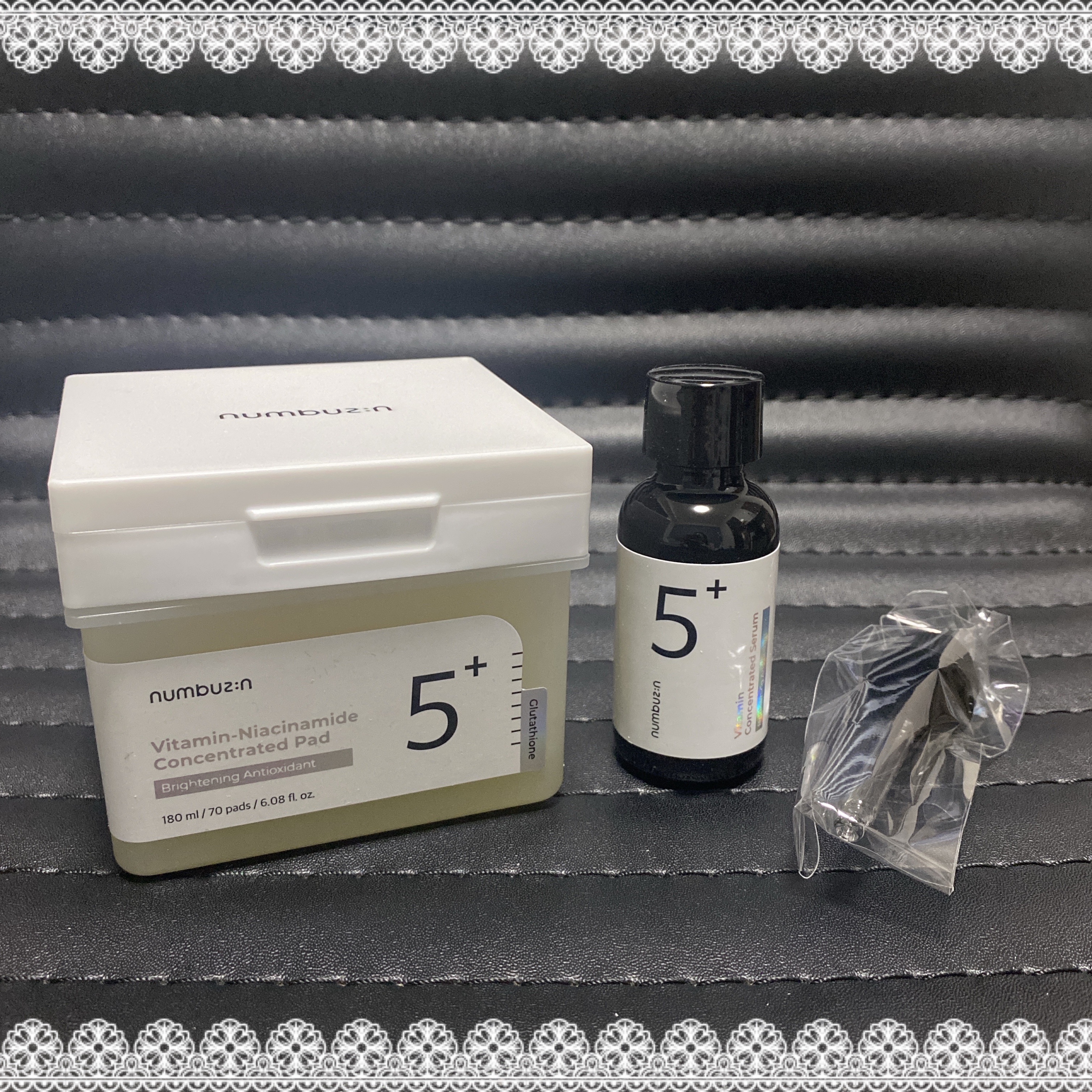 5番 白玉グルタチオンＣフィルムパッド/numbuzin/トナーパッドを使ったクチコミ（2枚目）