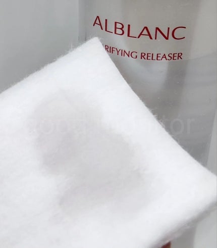 クラリファイイング リリーサー/ALBLANC/クレンジングウォーターを使ったクチコミ(6枚目)
