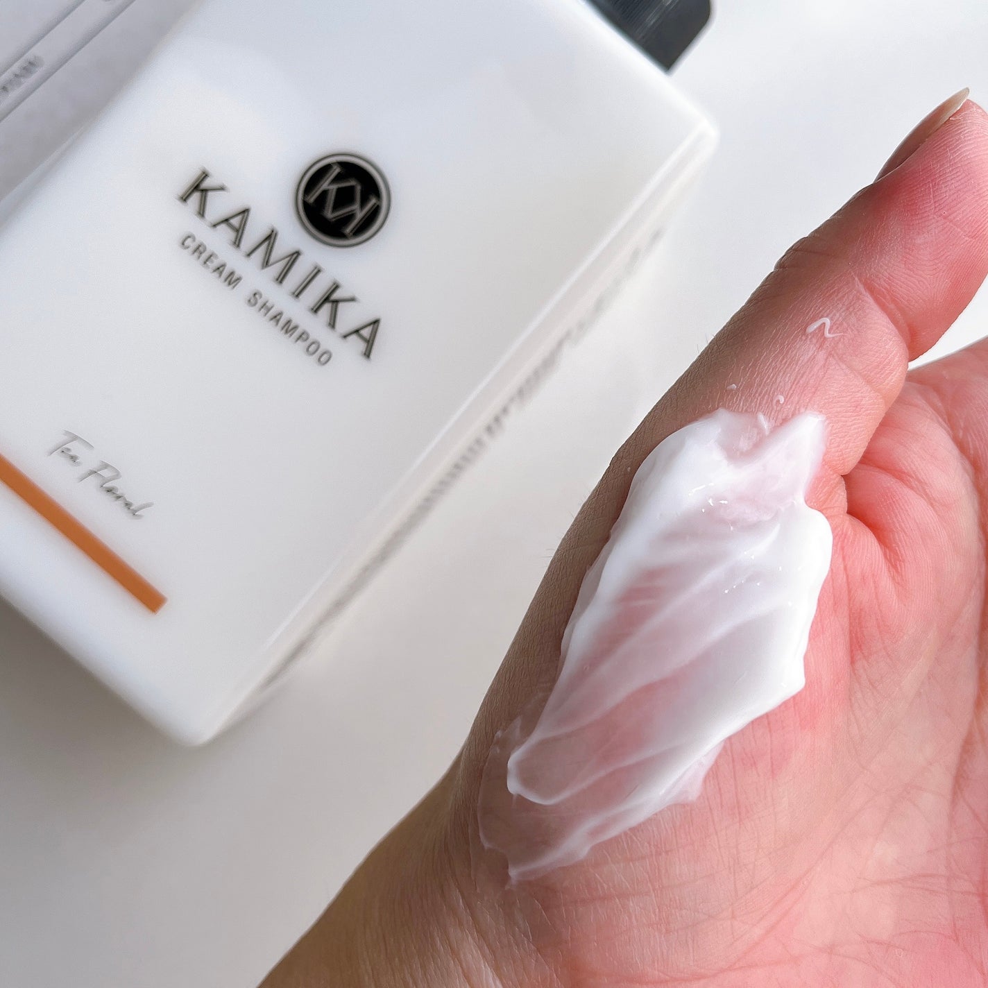 クリームシャンプー Tea Floral/KAMIKA/サロンシャンプーを使ったクチコミ(3枚目)
