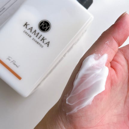 クリームシャンプー Tea Floral/KAMIKA/サロンシャンプーを使ったクチコミ(3枚目)