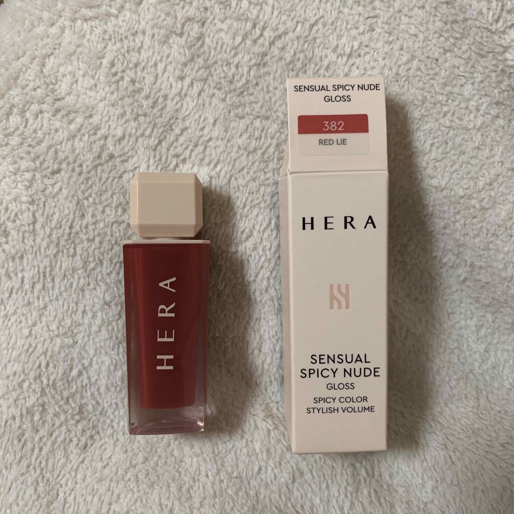 センシュアルスパイシーヌードグロス/HERA/リップグロスを使ったクチコミ(2枚目)
