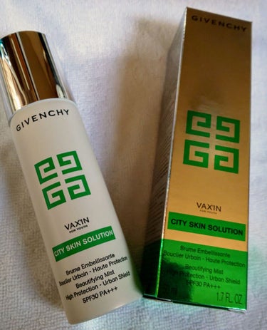 GIVENCHY VAX シティ ソリューション プロテクション ミストのクチコミ「
＜GIVENCHY   プロテクションミスト＞
SPF30  PA＋＋＋
日焼け止めミスト
.....」（1枚目）