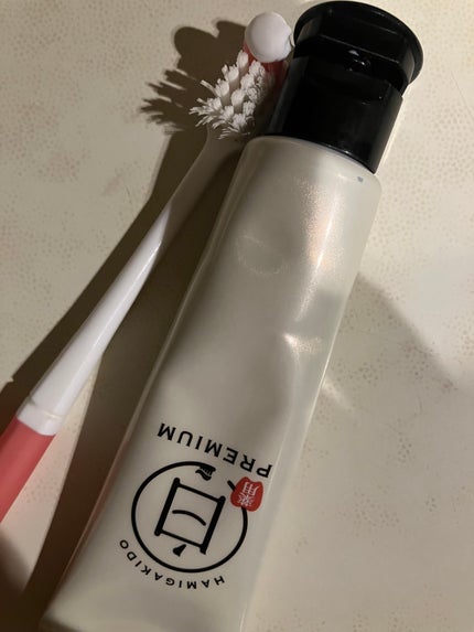 歯磨き堂 薬用ホワイトニングペースト プレミアム/歯磨き堂/歯磨き粉を使ったクチコミ(10枚目)