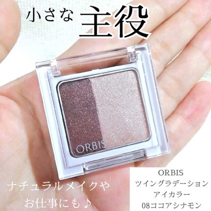 ツイングラデーションアイカラー/オルビス/アイシャドウパレットを使ったクチコミ(1枚目)