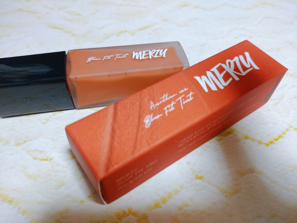 ブラー フィット ティント/MERZY/リップティントを使ったクチコミ（1枚目）