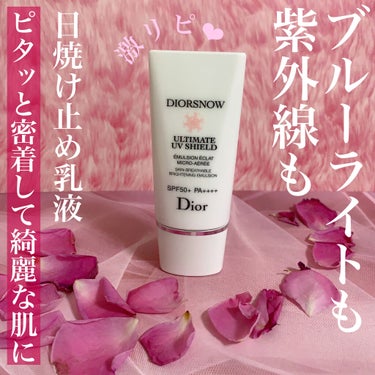 【旧】スノー アルティメット ＵＶシールド 50＋/Dior/日焼け止め・UVケアを使ったクチコミ（1枚目）