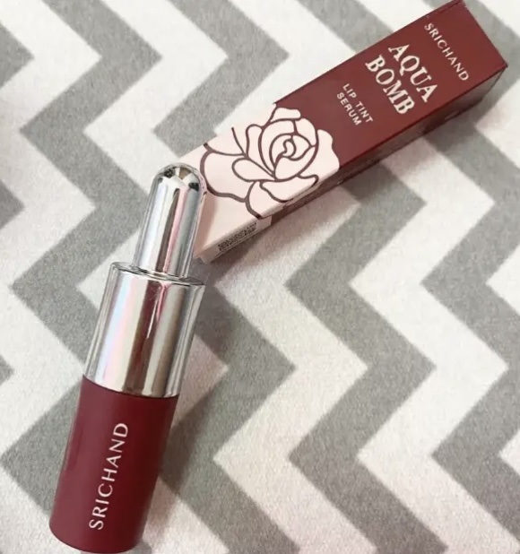 AQUABOMB LIP TINT SERUM/SRICHAND/口紅を使ったクチコミ（2枚目）