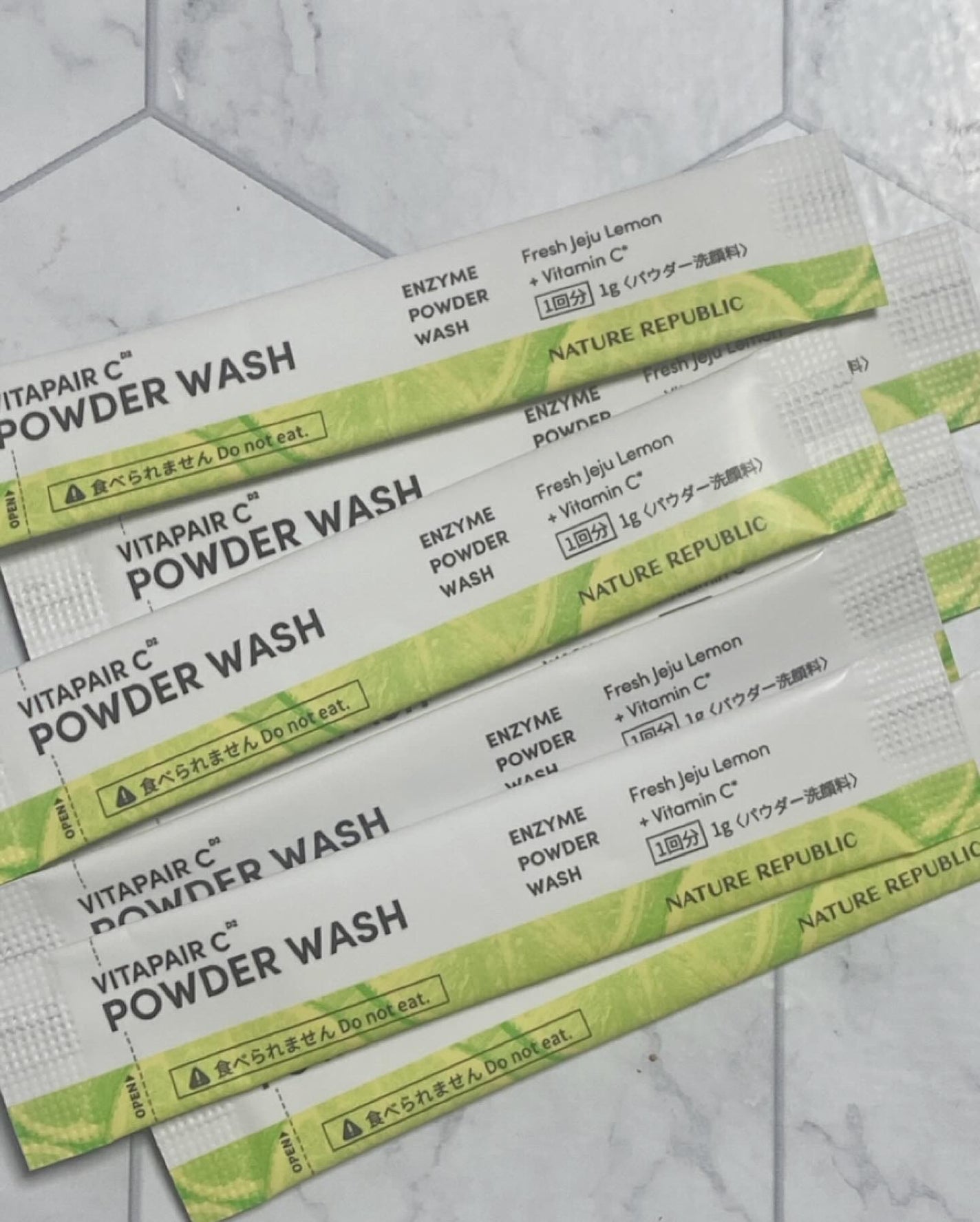 ビタペアC酵素洗顔パウダー/ネイチャーリパブリック/洗顔パウダーを使ったクチコミ(2枚目)