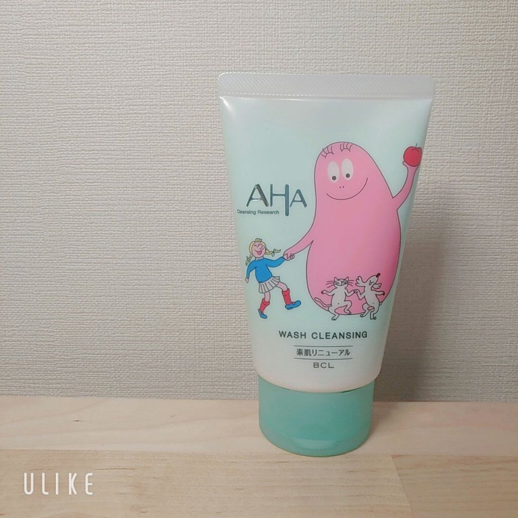 クレンジングリサーチ ウォッシュクレンジング N バーバパパコラボデザイン/クレンジングリサーチ/洗顔フォームを使ったクチコミ（2枚目）