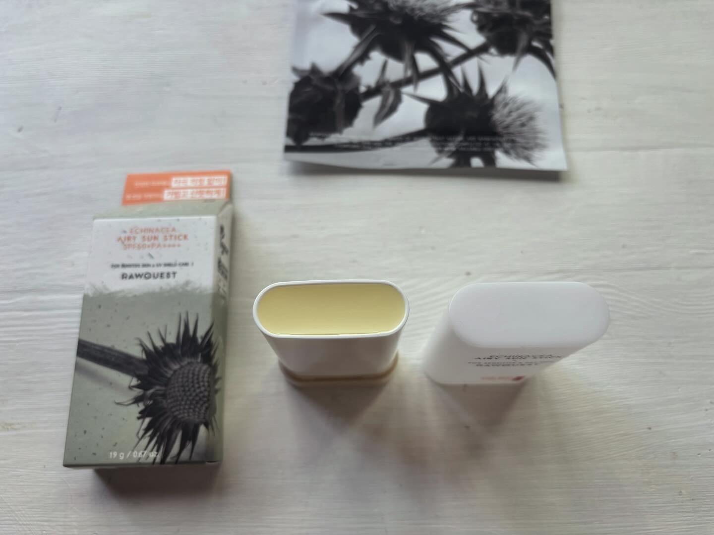 エネキシア　エアリーサンスティック/RAWQUEST/日焼け止めスティックを使ったクチコミ（2枚目）