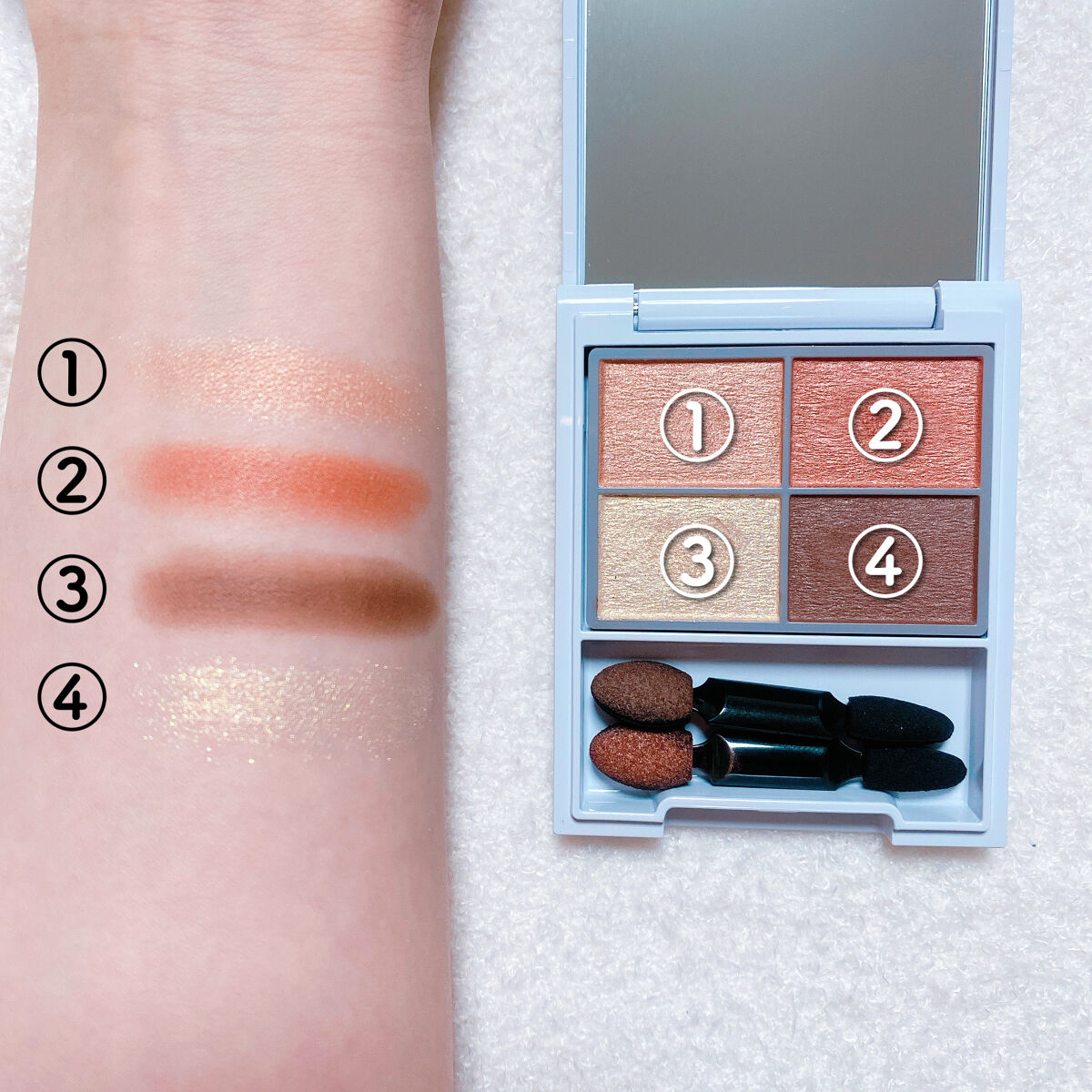 フォートーンズスタイリングアイズ/オルビス/パウダーアイブロウを使ったクチコミ（3枚目）