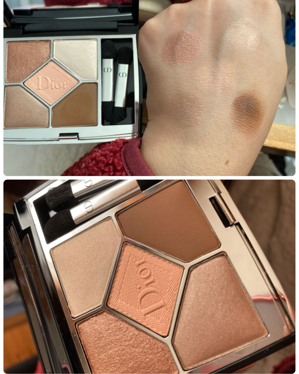 【旧】サンク クルール クチュール/Dior/アイシャドウパレットを使ったクチコミ（2枚目）