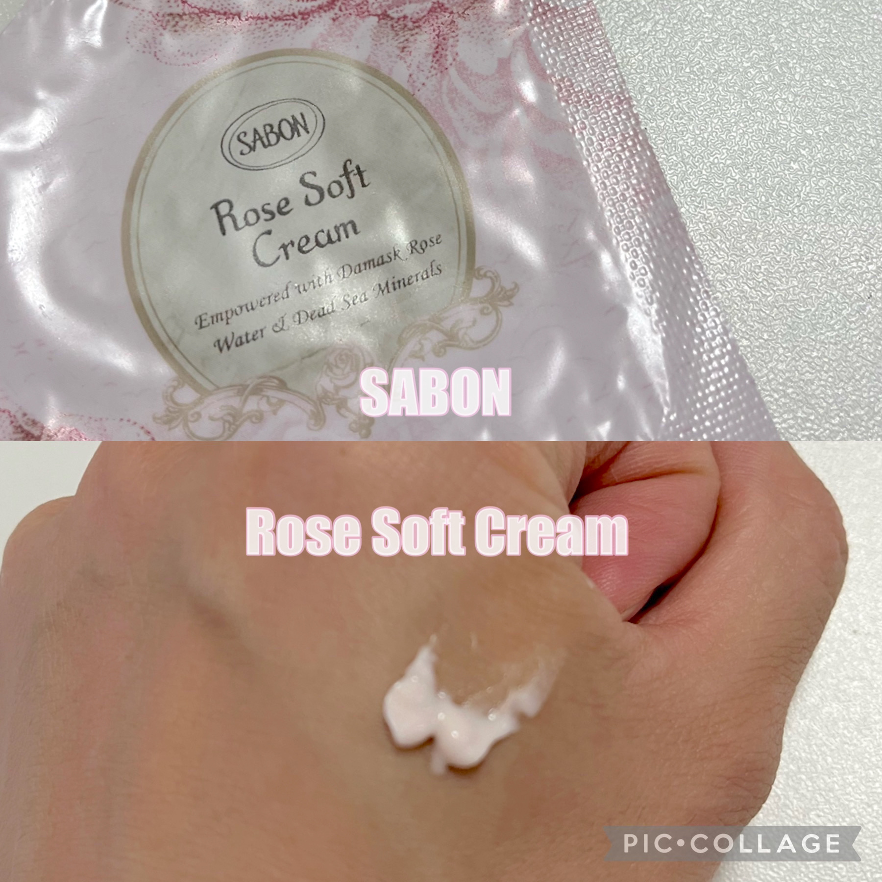 ローズソフトクリーム/SABON/フェイスクリームを使ったクチコミ（3枚目）