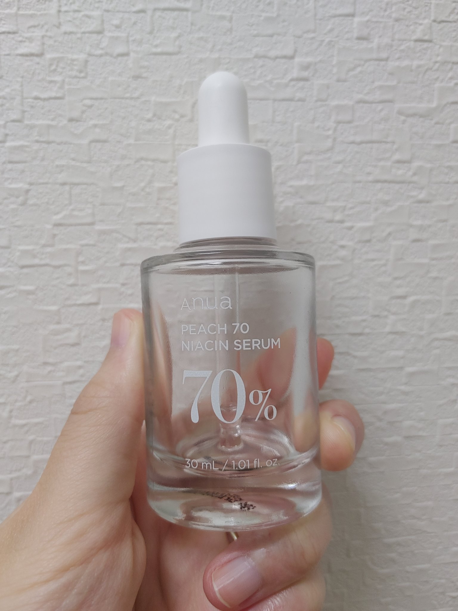桃70%ナイアシンセラム/Anua/美容液を使ったクチコミ（1枚目）