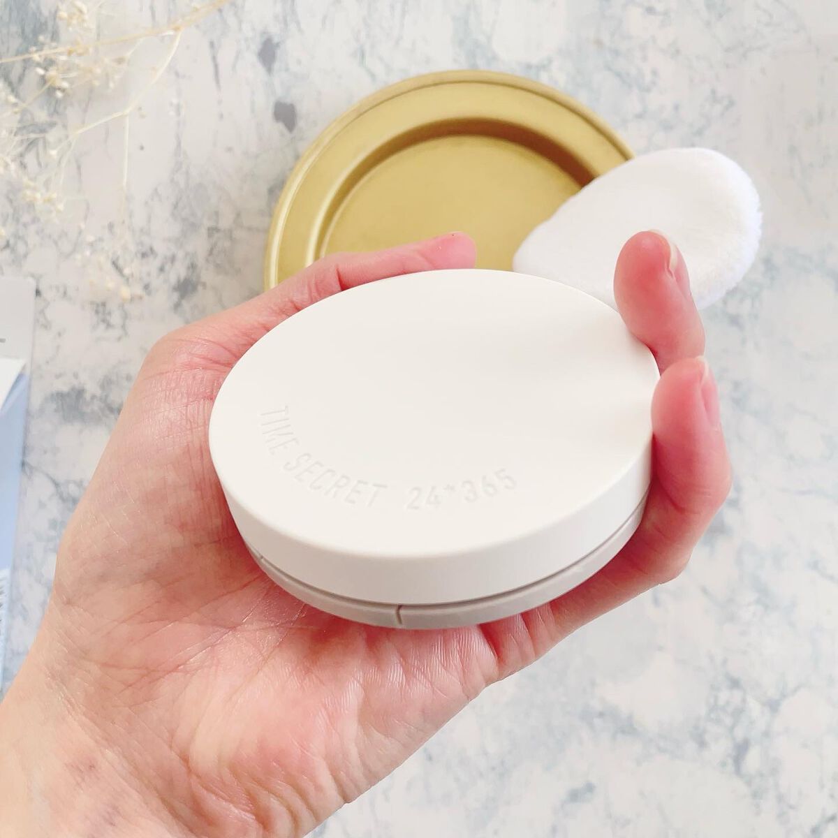 ミネラル 薬用プレストクリアベール 本品 11g/TIME SECRET/プレストパウダーを使ったクチコミ（3枚目）