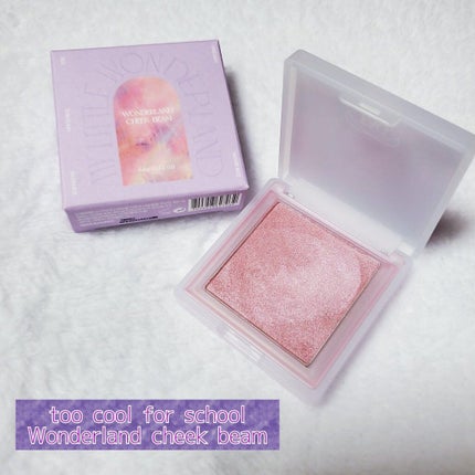 TAG CHEEK BEAM/too cool for school/パウダーチークを使ったクチコミ(1枚目)