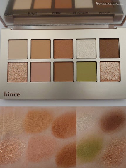 ニューデップスアイシャドウパレット/hince/アイシャドウパレットを使ったクチコミ(3枚目)