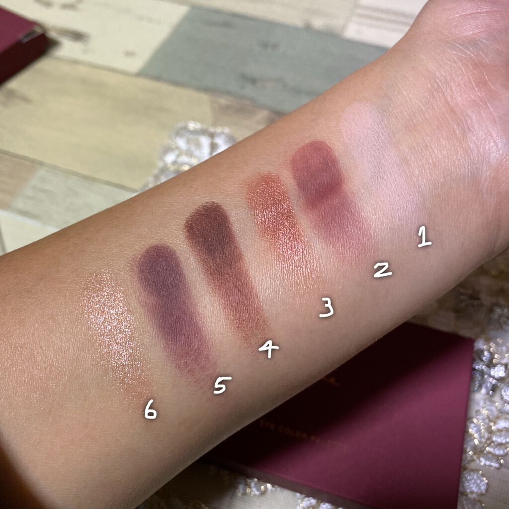 アイカラーパレット/heme/アイシャドウパレットを使ったクチコミ(3枚目)