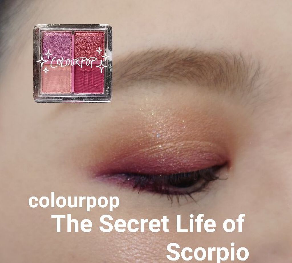 shadow palette /ColourPop/アイシャドウパレットを使ったクチコミ（1枚目）