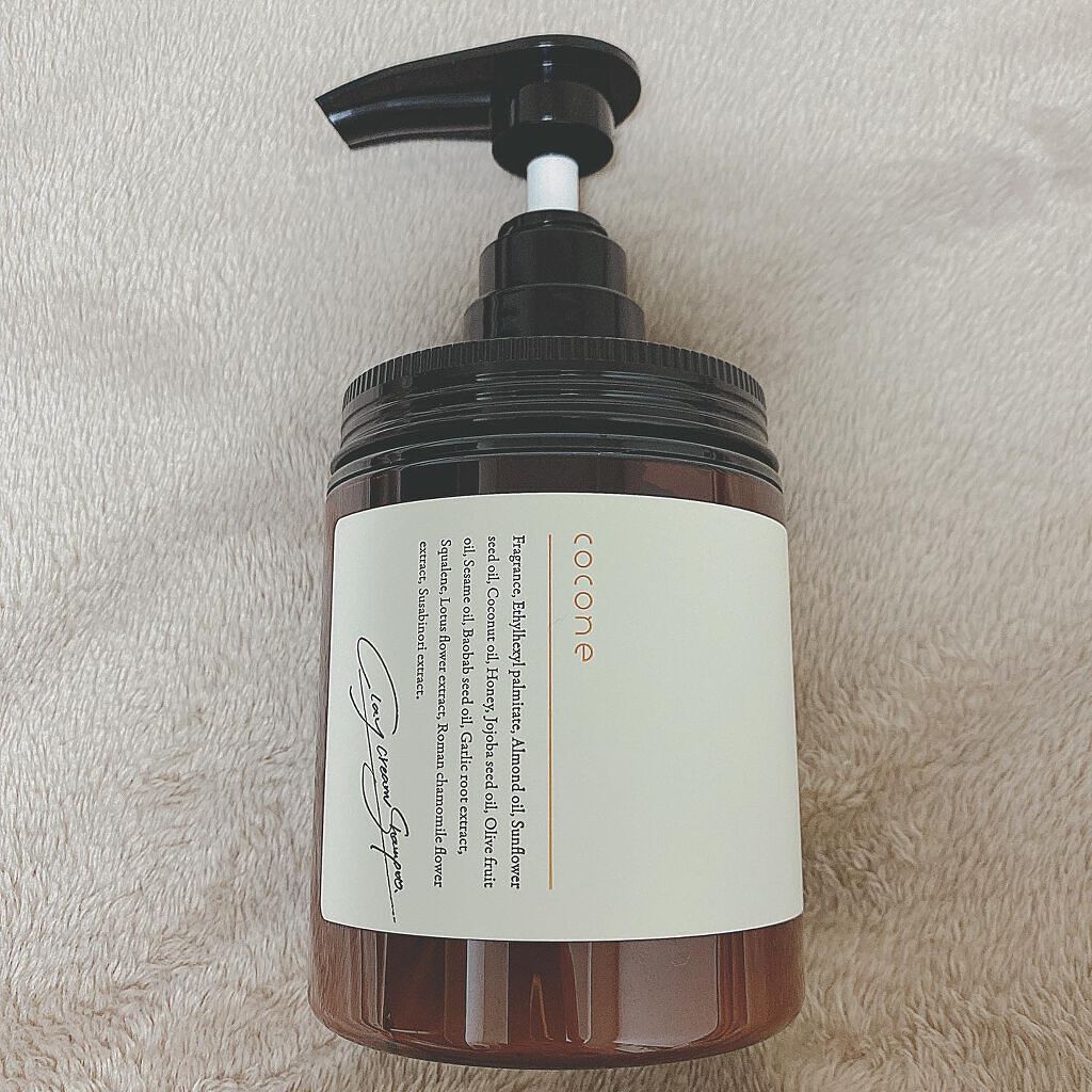 クレイクリームシャンプー(モイスト)/cocone/市販シャンプーを使ったクチコミ(4枚目)