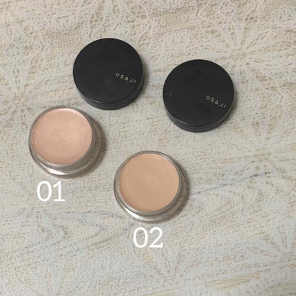 オサジ ニュアンス スキンエフェクター 01/OSAJI/クリーム・エマルジョンファンデーションを使ったクチコミ(2枚目)