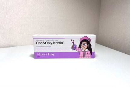 ワンアンドオンリークリスティン/Hapa kristin/カラーコンタクトレンズを使ったクチコミ(1枚目)