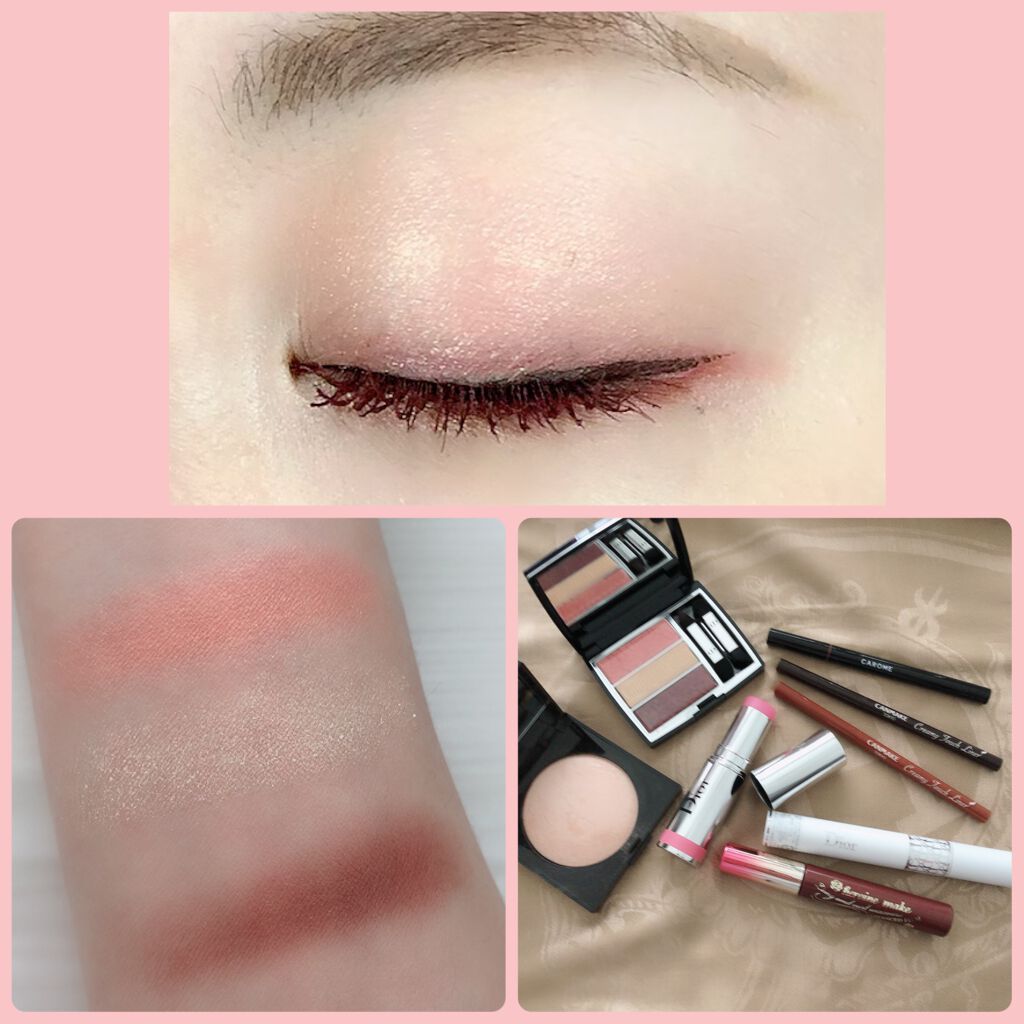 トリオ ブリック パレット＜ピュア グロウ＞/Dior/アイシャドウパレットを使ったクチコミ（3枚目）