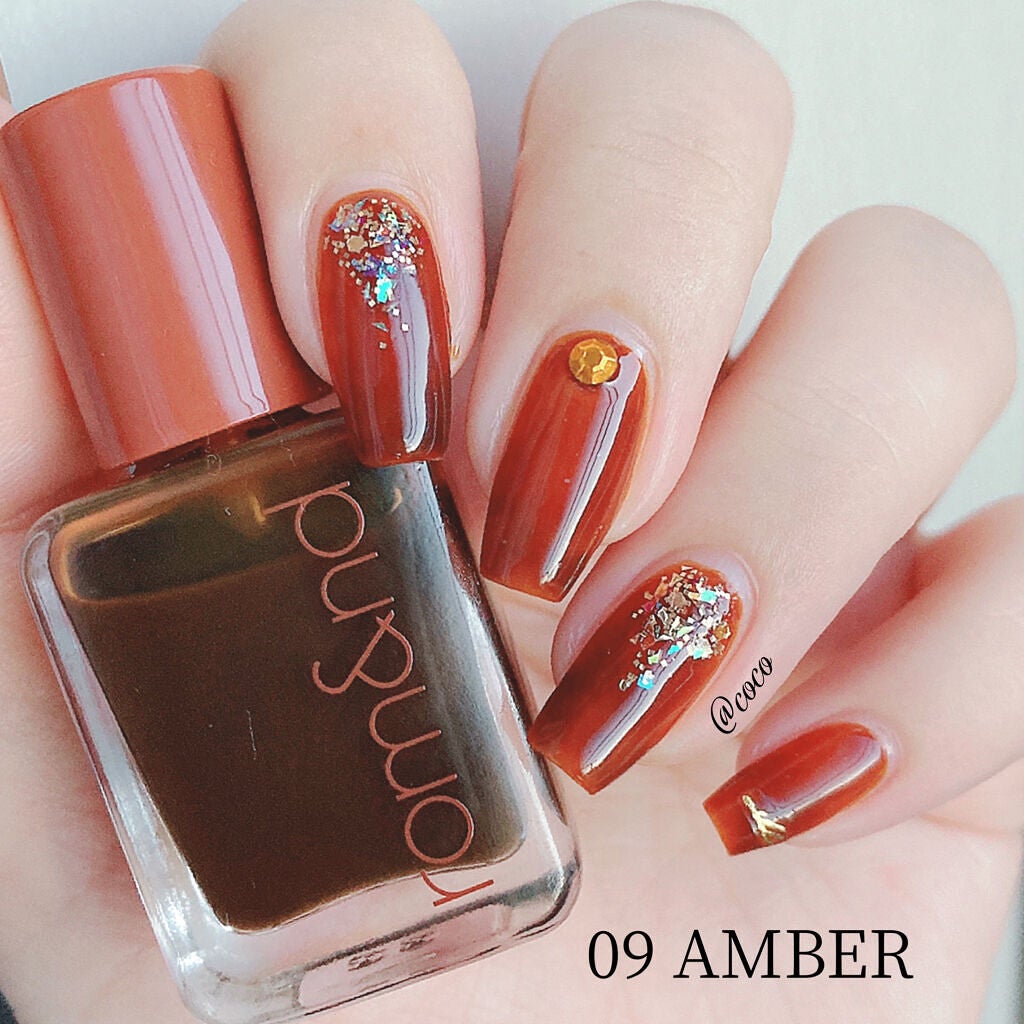 ムードペブルネイル/rom&nd/マニキュアを使ったクチコミ(3枚目)