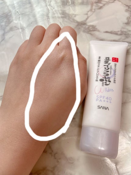 薬用美白スキンケアUV下地/なめらか本舗/化粧下地を使ったクチコミ(3枚目)