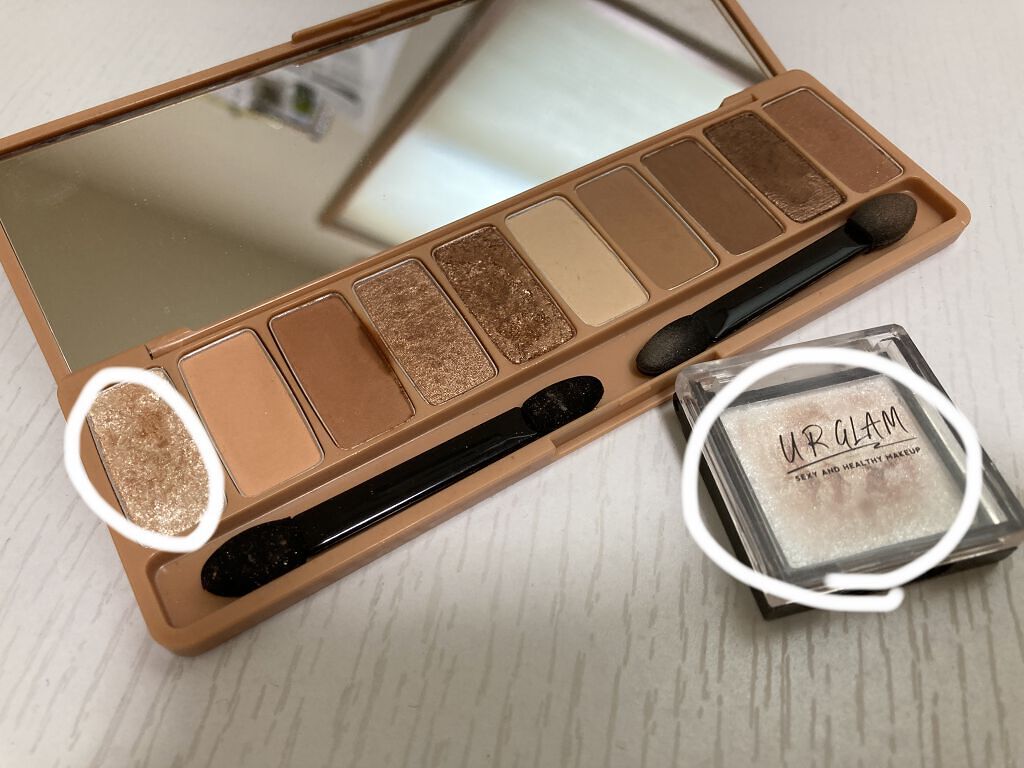 プレイカラー アイシャドウ/ETUDE/アイシャドウパレットを使ったクチコミ（2枚目）