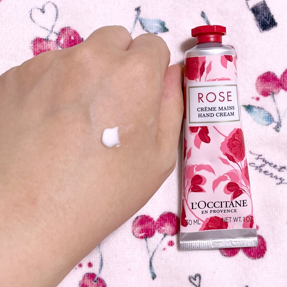 ローズ ハンドクリーム/L'OCCITANE/ハンドクリームを使ったクチコミ(2枚目)