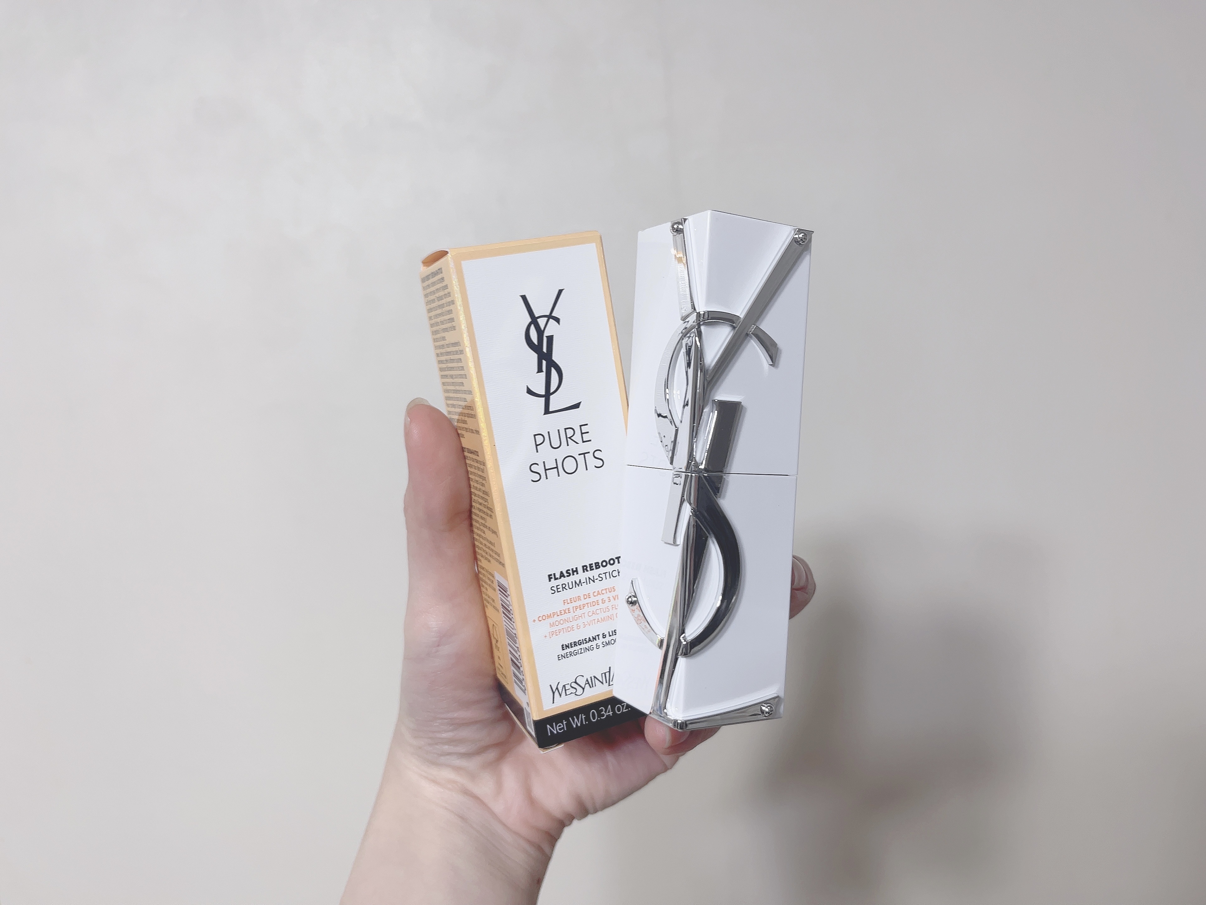 ピュアショット セラムインスティック 本体（9.5g）/YVES SAINT LAURENT BEAUTE/美容液を使ったクチコミ（1枚目）