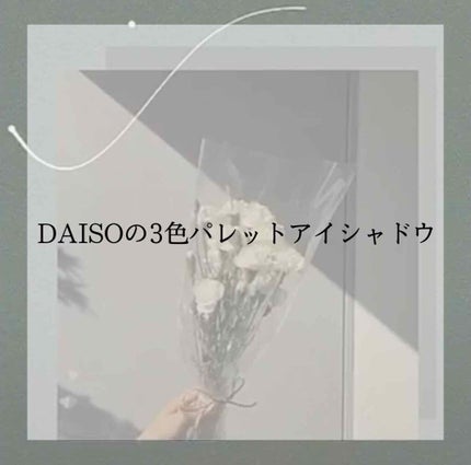 WHY NOT SPINNS 3色アイシャドウ プリズム/DAISO/アイシャドウパレットの画像