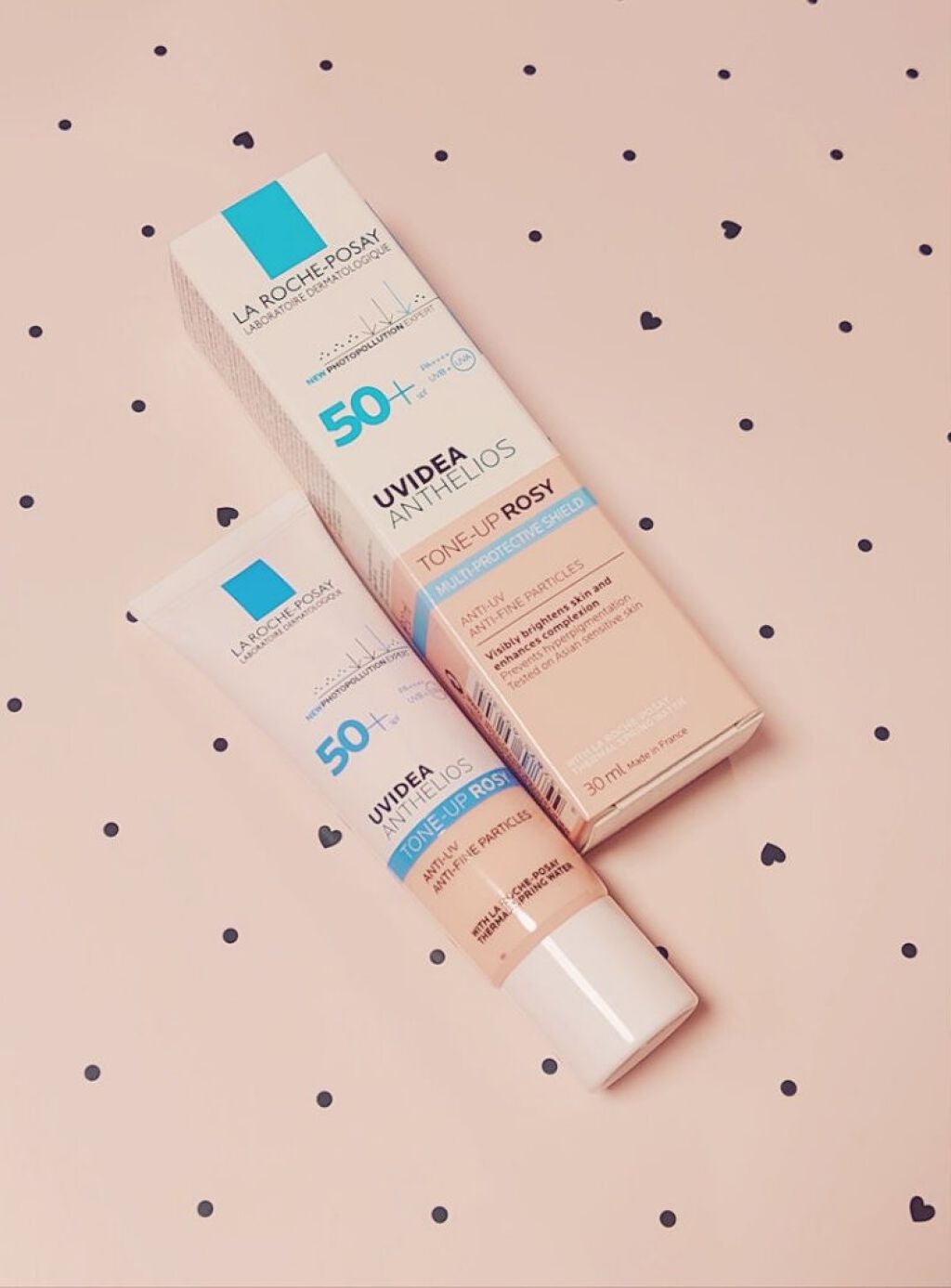 UVイデア XL プロテクショントーンアップ ローズ/ラ ロッシュ ポゼ/日焼け止めクリームを使ったクチコミ(3枚目)