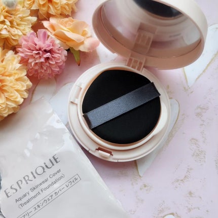 アクアリー スキンウェア カバー/ESPRIQUE/クッションファンデーションを使ったクチコミ(6枚目)