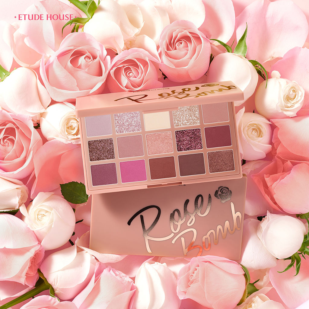 プレイカラーアイパレット ローズボム/ETUDE/アイシャドウパレットを使ったクチコミ（1枚目）